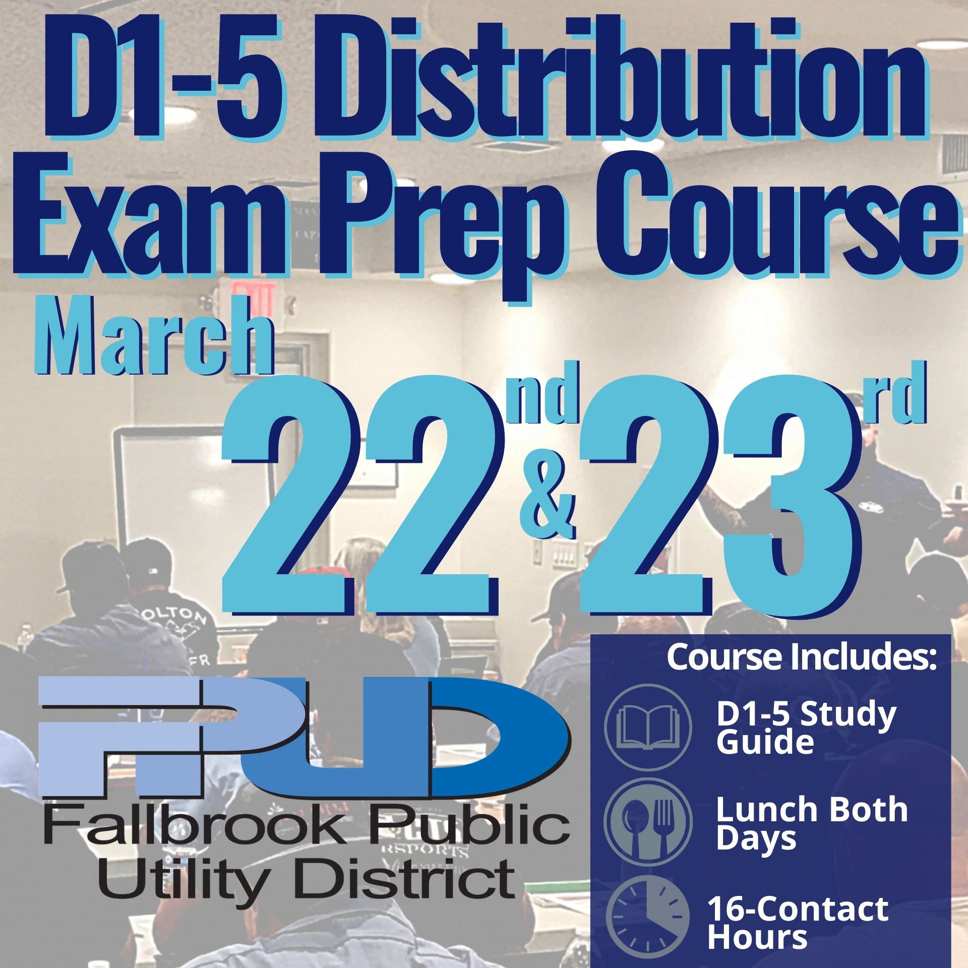 2Day Distribution Exam Prep Course Fallbrook Public Utility District